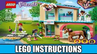 LEGO Friends 41446 Heartlake City Vet Clinic building instructions