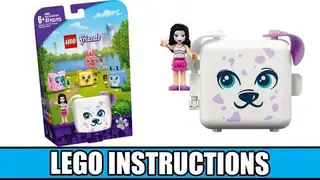 LEGO Friends 41663 Emma's Dalmatian Cube building instructions