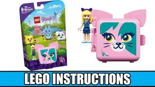 LEGO Friends 41665 Stephanie's Cat Cube building instructions