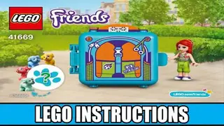 LEGO Friends 41669 Mia's Soccer Cube building instructions