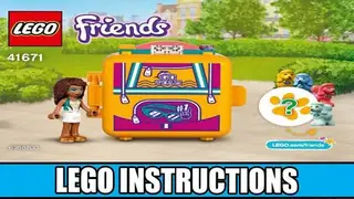 LEGO Friends 41671 Andrea's Swimming Cube building instructions
