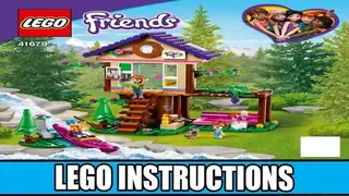 LEGO Friends 41679 Forest House building instructions