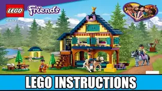 LEGO Friends 41683 Forest Horseback Riding Centre building instructions