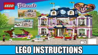 LEGO Friends 41684 Heartlake City Grand Hotel building instructions
