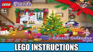LEGO 41690 LEGO Friends Advent Calendar building instructions