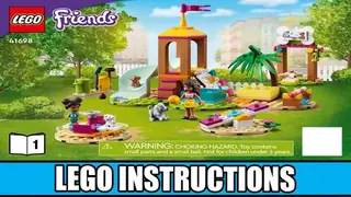 LEGO Friends 41698 Pet Playground building instructions