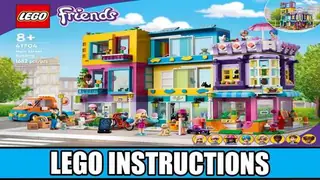 LEGO Friends 41704 Main Street Building building instructions