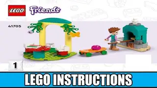 LEGO Friends 41705 Heartlake City Pizzeria building instructions