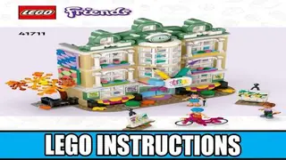 LEGO Friends 41711 Emma's Art School building instructions