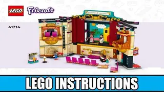 LEGO Friends 41714 Andrea's Theatre School building instructions