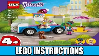 LEGO Friends 41715 Ice-Cream Truck building instructions