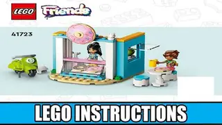 LEGO Friends 41723 Donut Shop building instructions