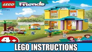 LEGO Friends 41724 Paisley's House building instructions