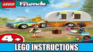 LEGO Friends 41726 Holiday Camping Trip building instructions
