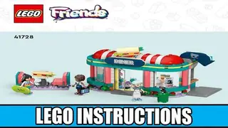 LEGO Friends 41728 Heartlake Downtown Diner building instructions