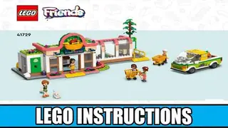 LEGO Friends 41729 Organic Grocery Store building instructions