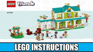 LEGO Friends 41730 Autumn's House building instructions