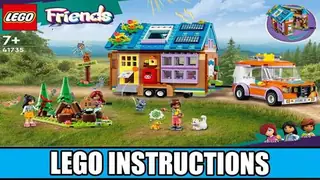 LEGO Friends 41735 Mobile Tiny House building instructions