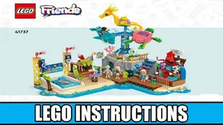LEGO Friends 41737 Beach Amusement Park building instructions