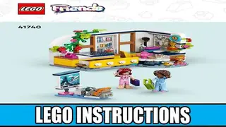 LEGO Friends 41740 Aliya's Room building instructions
