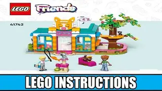 LEGO Friends 41742 Cat Hotel building instructions