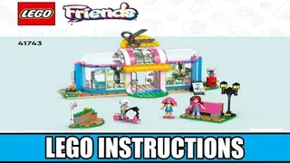 LEGO Friends 41743 Hair Salon building instructions