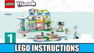 LEGO Friends 41744 Sports Centre building instructions
