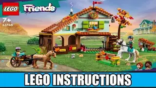 LEGO Friends 41745 Autumn's Horse Stable building instructions