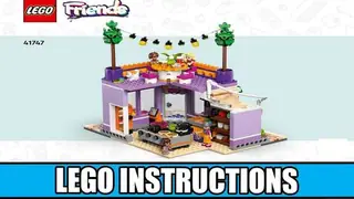 LEGO Friends 41747 Heartlake City Community Kitchen building instructions