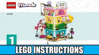 LEGO Friends 41748 Heartlake City Community Centre building instructions