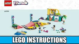 LEGO Friends 41751 Skate Park building instructions