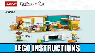 LEGO Friends 41754 Leo's Room building instructions