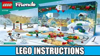 LEGO 41758 LEGO Friends Advent Calendar 2023 building instructions