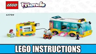 LEGO Friends 41759 Heartlake City Bus building instructions