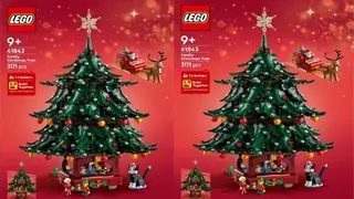 LEGO Seasonal 41843 Family Christmas Tree Decoration building instructions