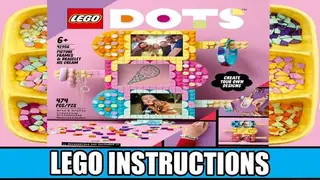 LEGO Dots 41956 Picture Frames & Bracelet Ice Cream building instructions