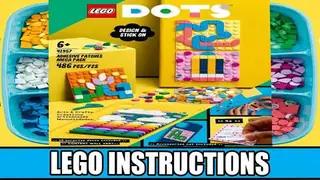 LEGO Dots 41957 Adhesive Patches Mega Pack building instructions