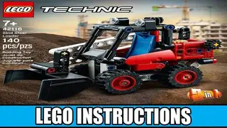 LEGO Technic 42116 Skid Steer Loader building instructions