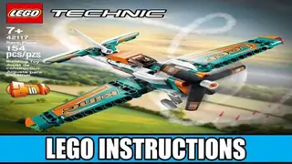 LEGO Technic 42117 Race Plane building instructions