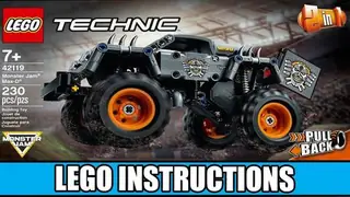 LEGO Technic 42119 Monster Jam Max-D building instructions