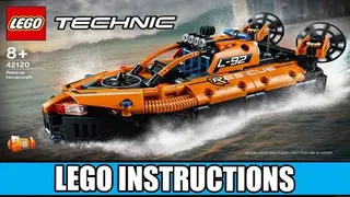 LEGO Technic 42120 Rescue Hovercraft building instructions
