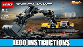 LEGO Technic 42121 Heavy Duty Excavator building instructions