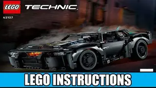 LEGO Technic 42127 The Batman - Batmobile building instructions