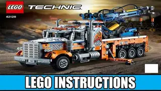 LEGO Technic 42128 Heavy-Duty Tow Truck building instructions