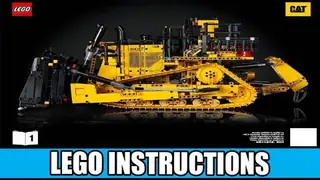 LEGO Technic 42131 Cat D11 Bulldozer building instructions
