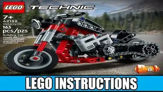 LEGO Technic 42132 Motorcycle building instructions