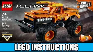 LEGO Technic 42135 Monster Jam El Toro Loco building instructions