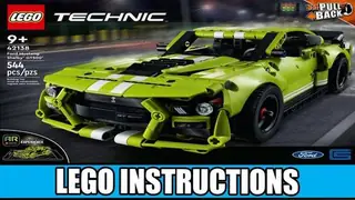 LEGO Technic 42138 Ford Mustang Shelby GT500 building instructions