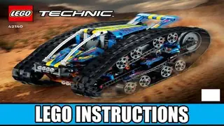 LEGO Technic 42140 App-Controlled Transformation Vehicle building instructions