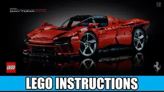 LEGO Technic 42143 Ferrari Daytona SP3 building instructions